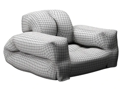 Bean Bag 3D Model