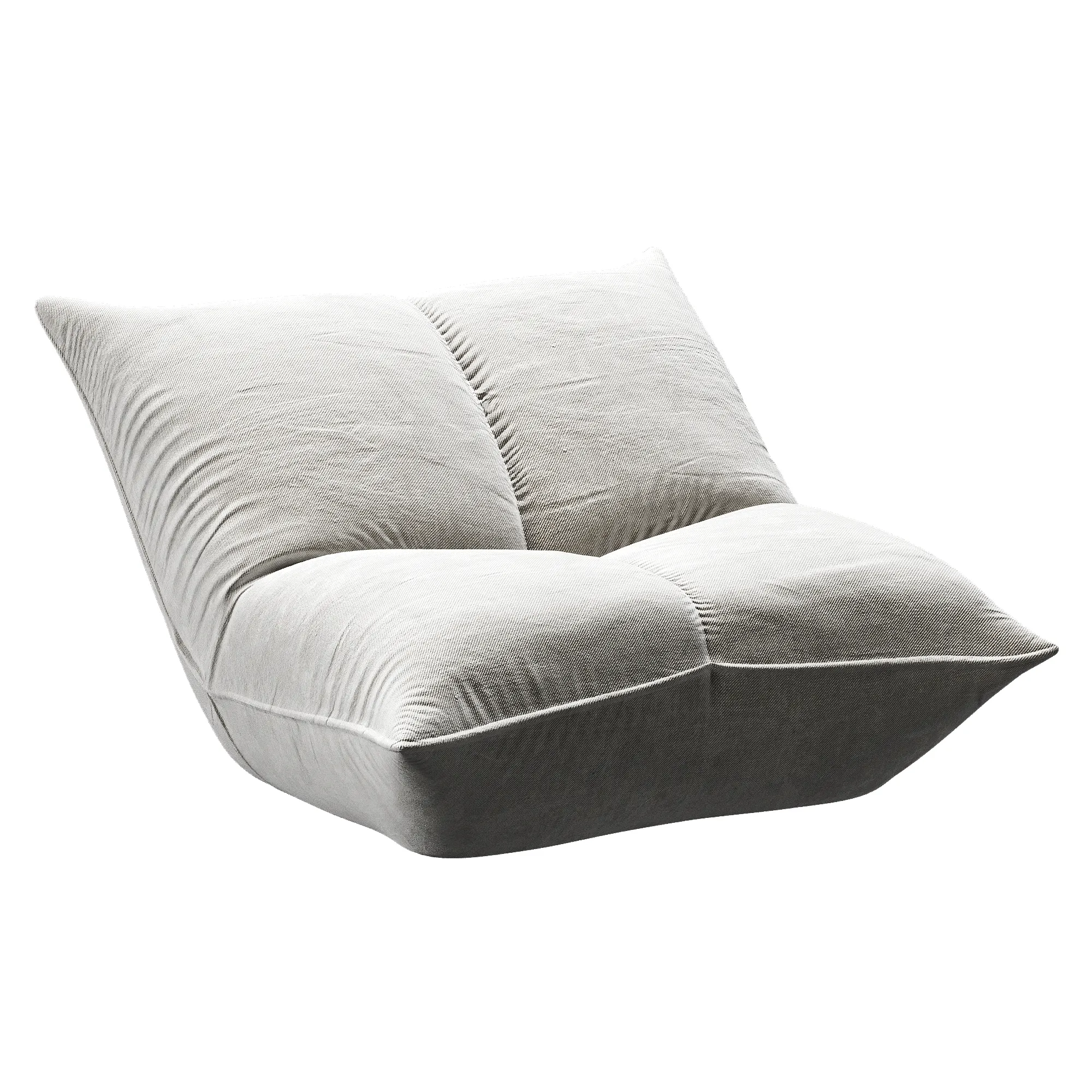 Bean Bag 3D Model .c4d .max .obj .3ds .fbx .stl .blend 