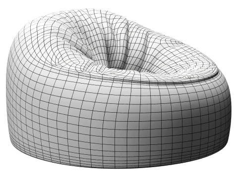 Bean Bag 3D Model
