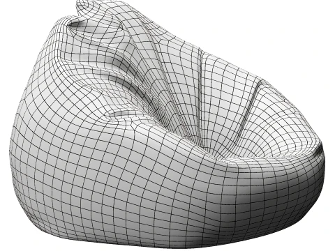Bean Bag 3D Model