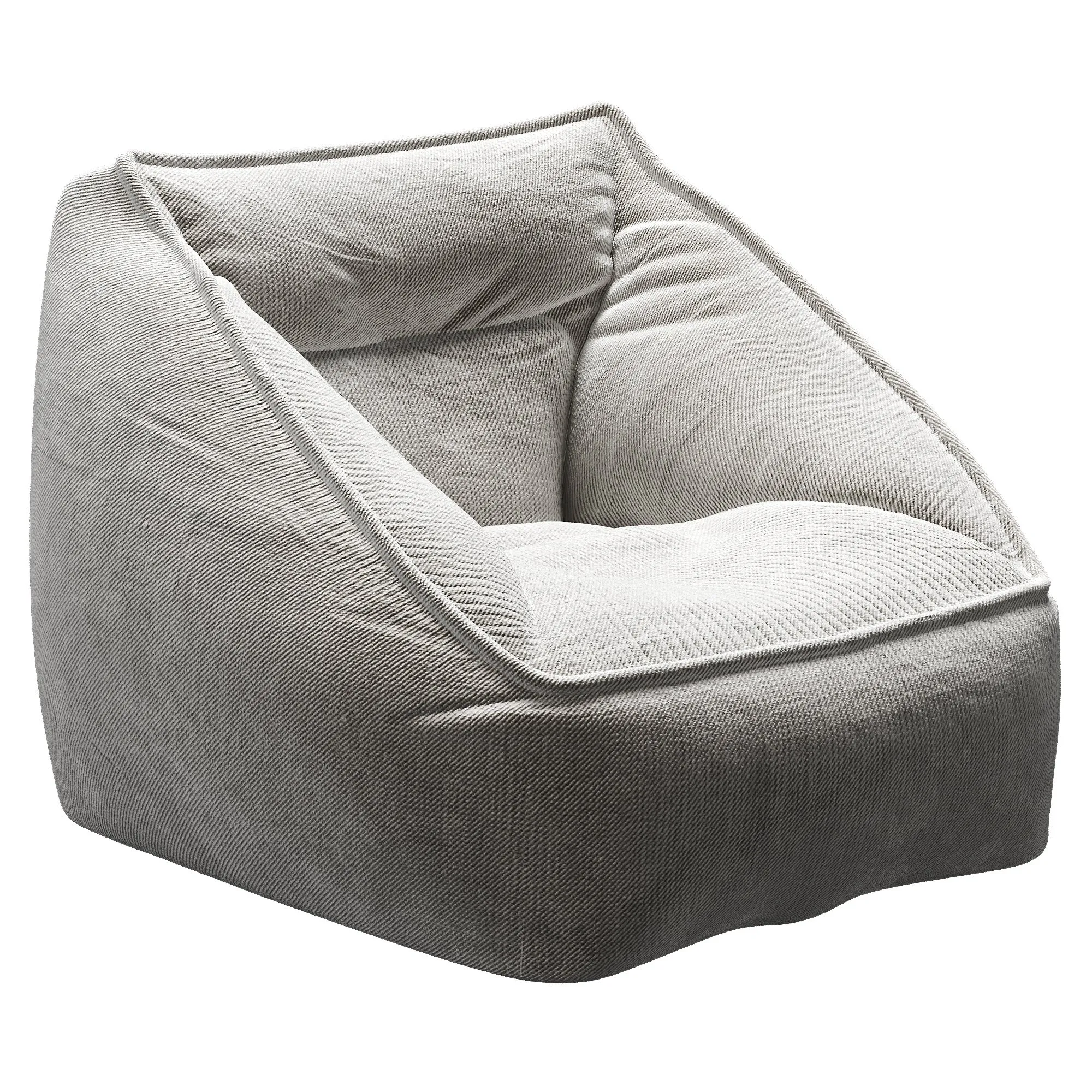 Bean Bag 3D Model .c4d .max .obj .3ds .fbx .stl .blend 