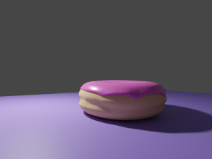 ponchik razukrashennyy 3D Model
