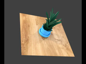 zelen v gorshochke 3D Model