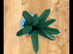 zelen v gorshochke 3D Model