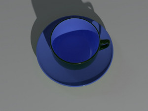 cup and saucer 3Dモデル
