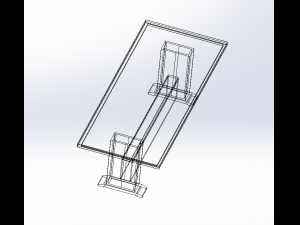 wooden table 3D Model