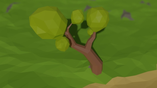 low poly tree Modello 3D .c4d .max .obj .3ds .fbx .stl .blend 