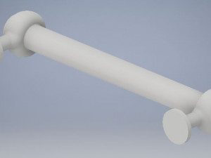 ikea fintorp handle 3D 프린트 모델