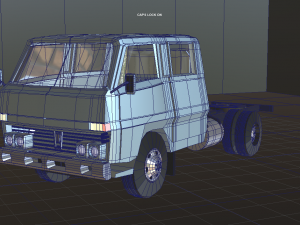 truck toyota dyna dc 1982 Modèle 3D