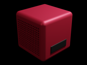 speaker Model 3D