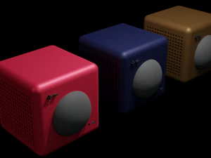 altoparlante Modello 3D