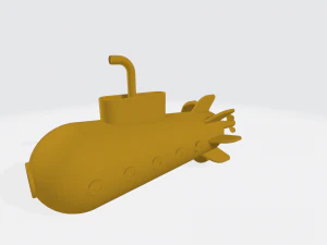 submarine 3D Model