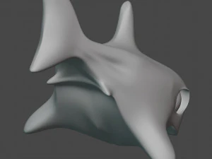 fish cartoon - dio 3D Model