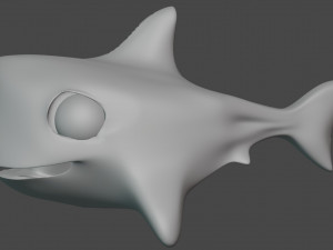 fish cartoon - dio Modelo 3D