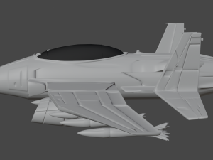 militar jet - dio 3D Model