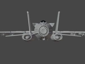militar jet - dio 3D Model