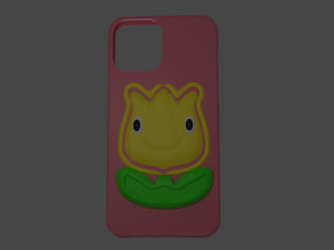 12 pro silicone case - dio 3d print model 3D मॉडल