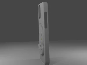 12 pro silicone case - dio 3d print model 3D Model