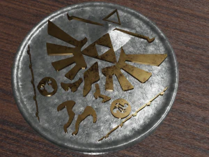 legenda medali zelda - dio Model Cetak 3D
