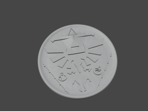 legend of zelda medal - dio 3D-printmodel