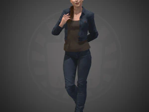 Brie Larson Modelo 3D