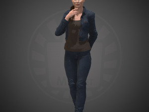 brie larson Modello 3D