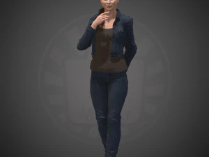brie larson 3D Model