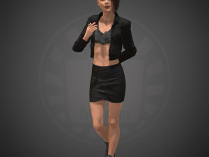 cara delevingne 3D Model