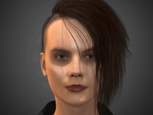 cara delevingne 3D Модель