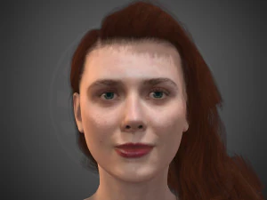 elizabeth olsen 3D Model