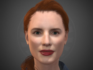 jessica chastain 3D Model