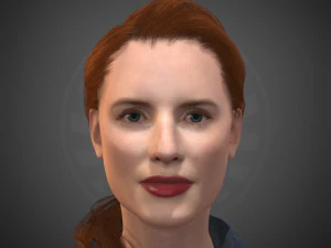jessica chastain 3D Model