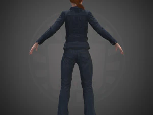 jessica chastain 3D Model