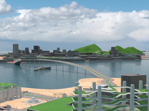 Agzav city ecocity Model 3D