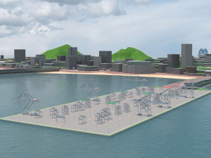 Agzav city ecocity 3D Модель