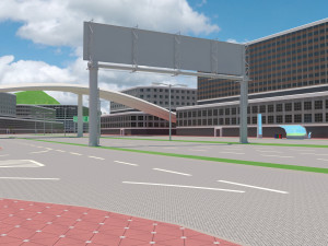 Agzav city ecocity 3D Модель
