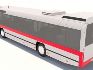 dubai bus 3D Modell