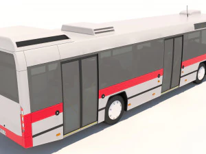 dubai bus 3D Model