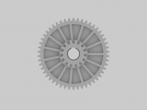 grinder gear 3D Print Model