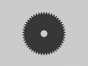 grinder gear 3D Print Model