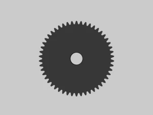 grinder gear 3D Print Model