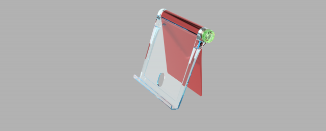 tablet stand 3D Print Model .c4d .max .obj .3ds .fbx .stl .blend 