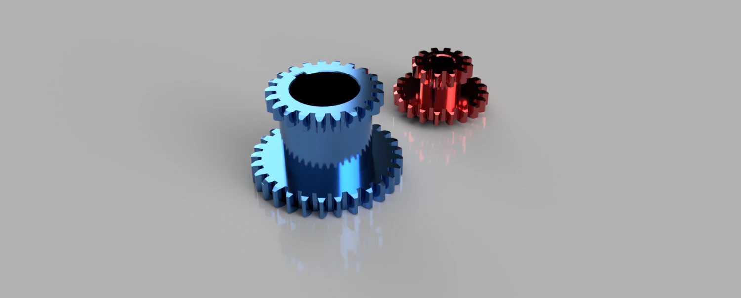 gears for lathe jet 3D Print Model .c4d .max .obj .3ds .fbx .stl .blend 