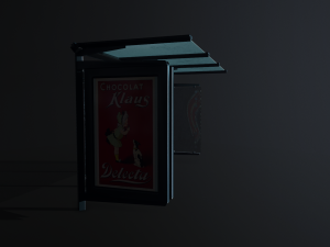 bus stop 3D Model