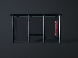 bus stop 3D Model