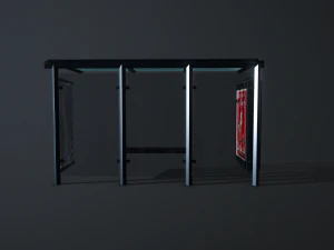 bus stop 3D Model