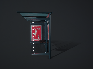 bus stop 3D Model