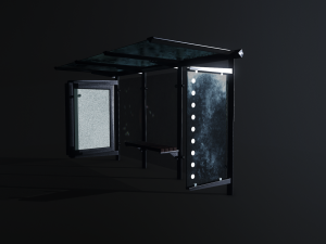 bus stop 3D Model