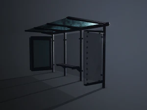 bus stop 3D Model
