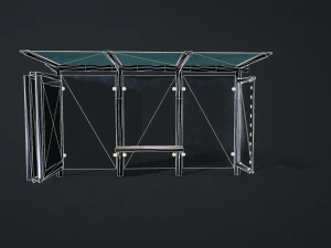bus stop 3D Model